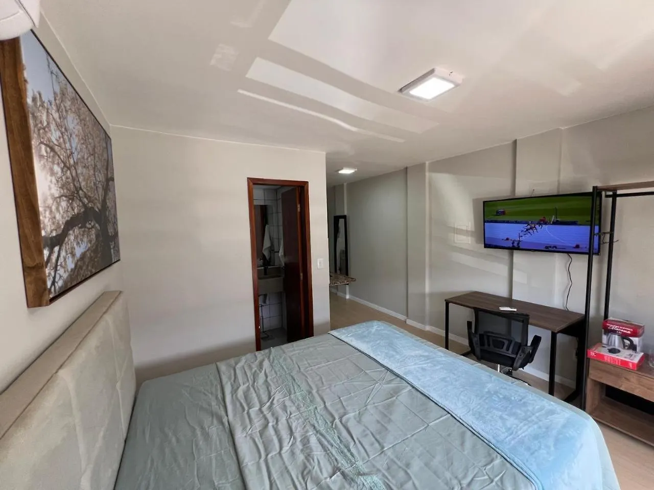 Temporada - Kit Studio Ipe Branco - 101 - Sudoeste - Melhor Custo Beneficio - Ate 4 Pessoas Brasilia Brazil
